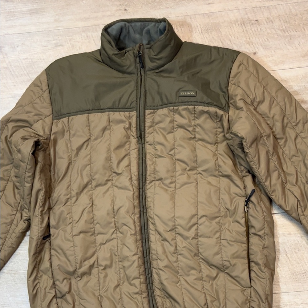 Filson Men’s Ultralight Primaloft Insulated Front Zip Jacket Size Large - Picture 3 of 9